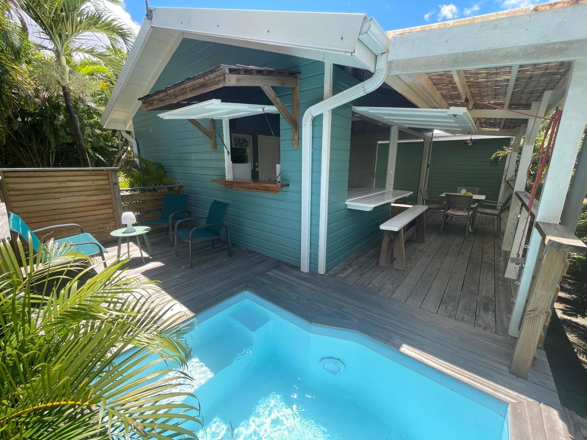 Tres Joli Bungalow Et Sa Petite Piscine Privee Riviere-Salee Zewnętrze zdjęcie